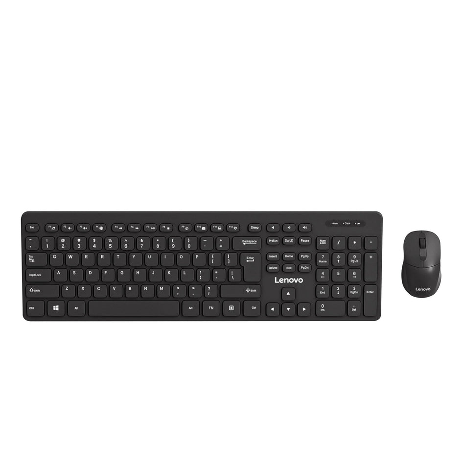 Lenovo MK29 Wireless Keyboard and Mouse Set for Office Use