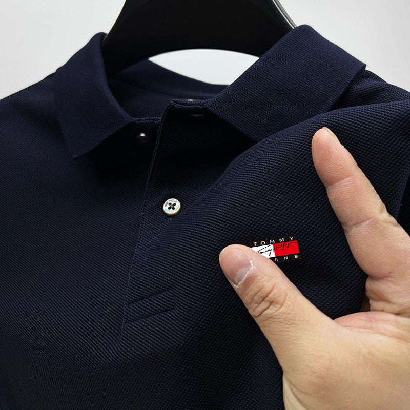 Premium Men's Short Sleeve Classic Polo Shirt