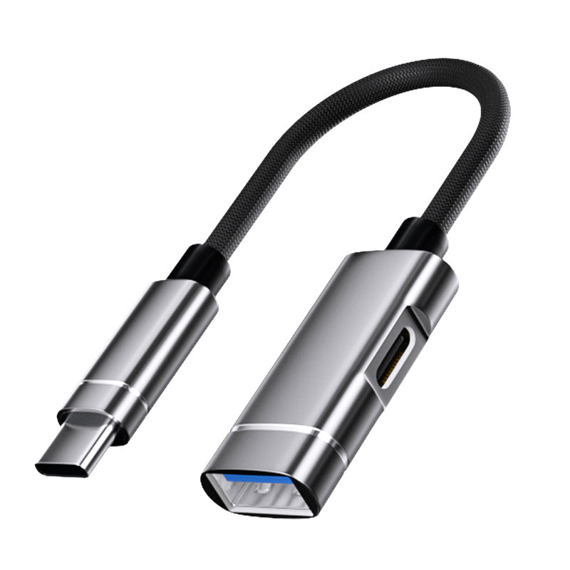 Type-C Expansion Dock OTG Adapter Cable with Charging Function