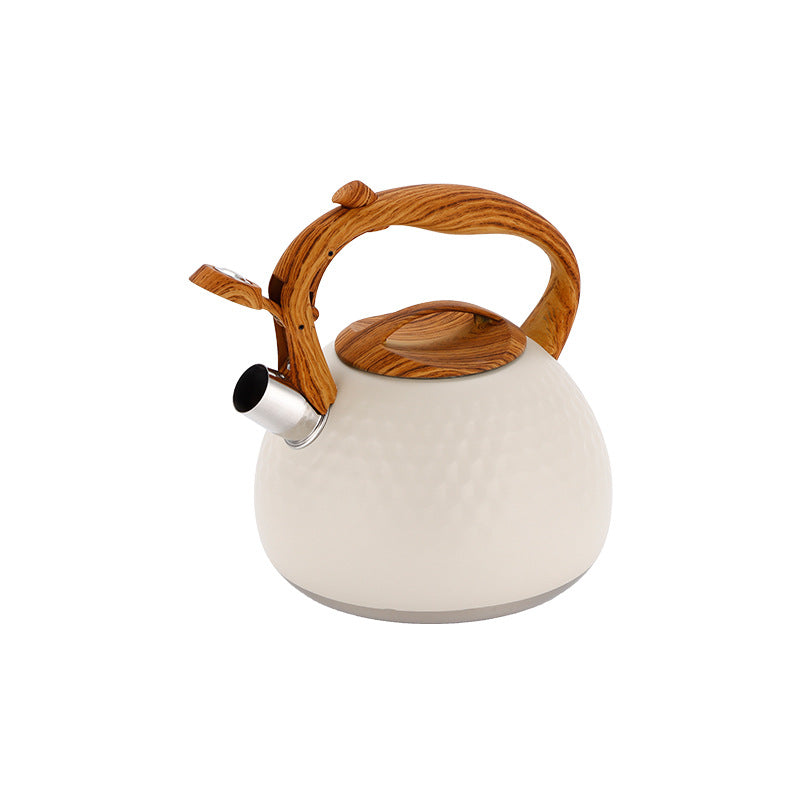 Haoge Off-White Whistling Kettle - 3L, Household