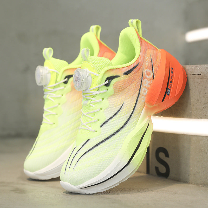 Kids' Running Shoes – Breathable Dial-Fit Sports Sneakers for