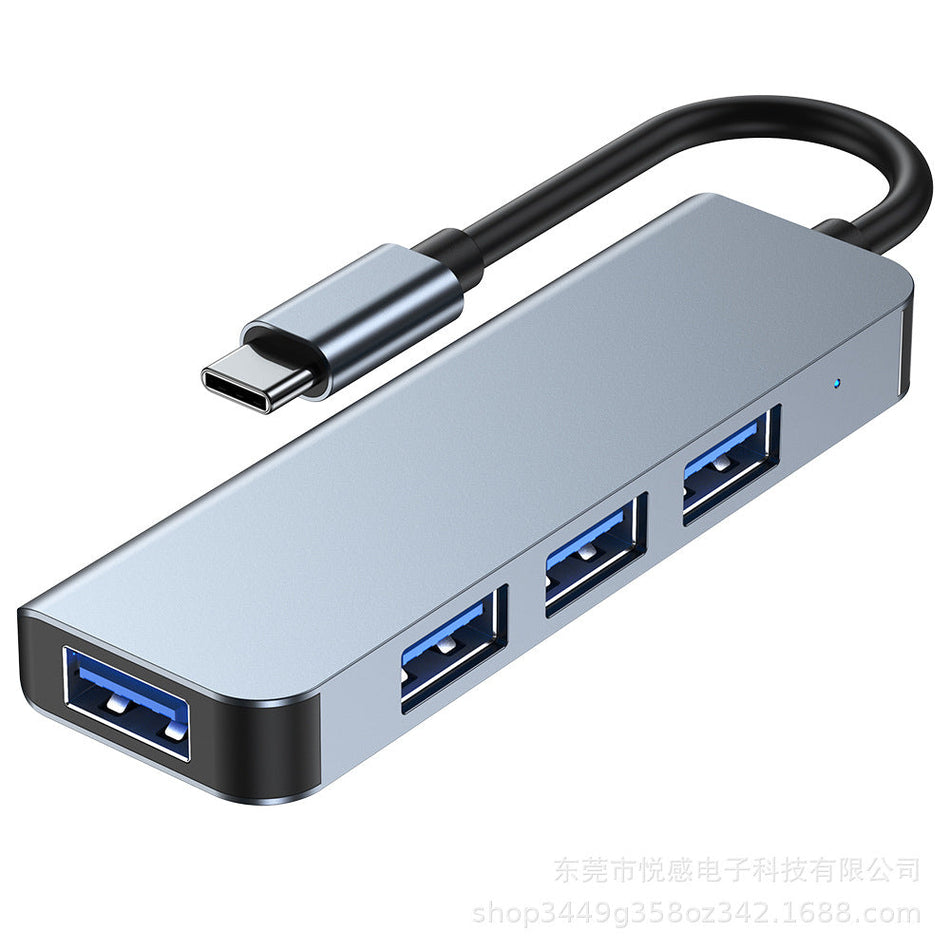 Type-C to USB 3.0 Hub Splitter for Mac Laptop Expansion