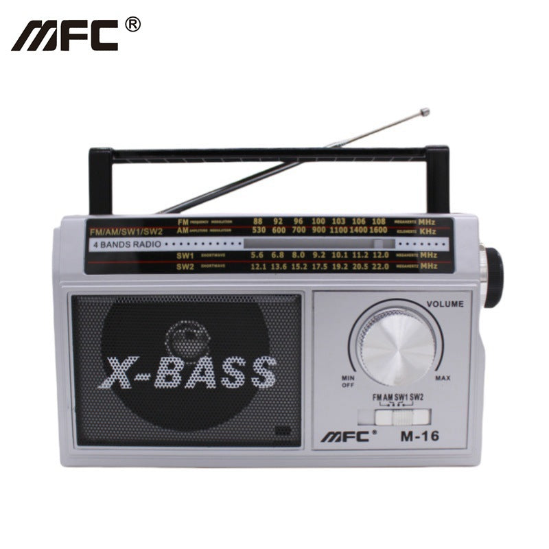 Portable Full Band Radio MP3 Player with USB Power & Built-In