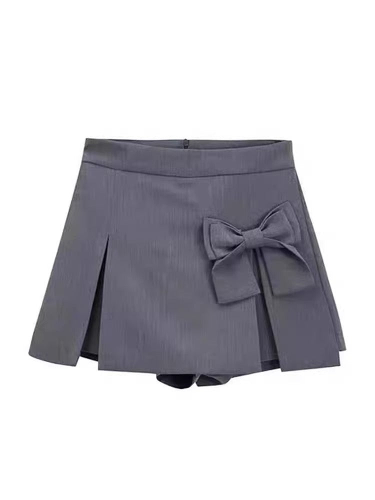 Women's High-Waist Split A-Line Midi Skirt with Tailored Fit