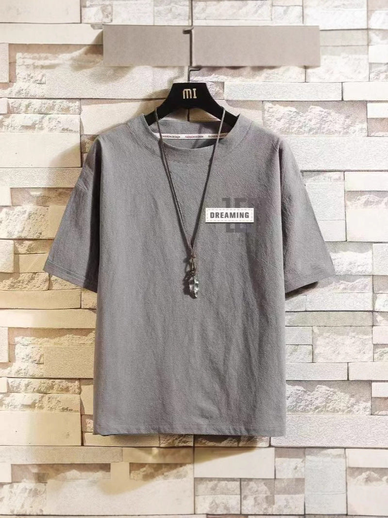 Men's Ice Silk Quick-Dry Loose Fit T-Shirt Plus Size Top