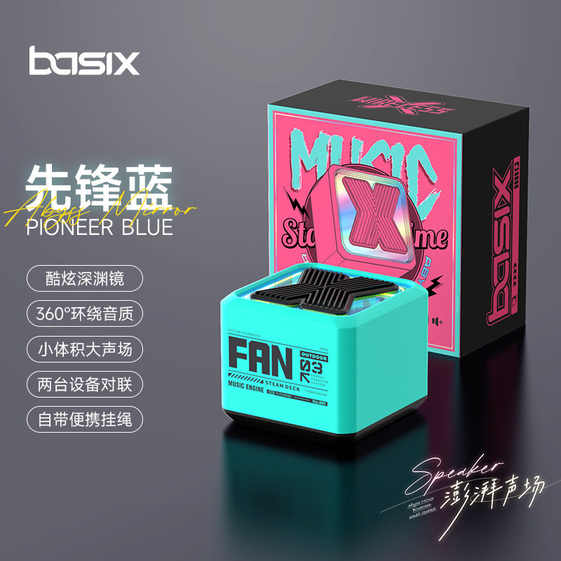 Portable Bluetooth 5.3 Mini Speaker with Hands-Free Calling
