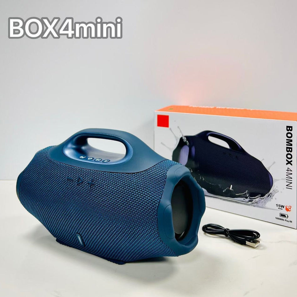 Boombox 4 Mini Wireless Bluetooth Speaker with FM Radio & TWS