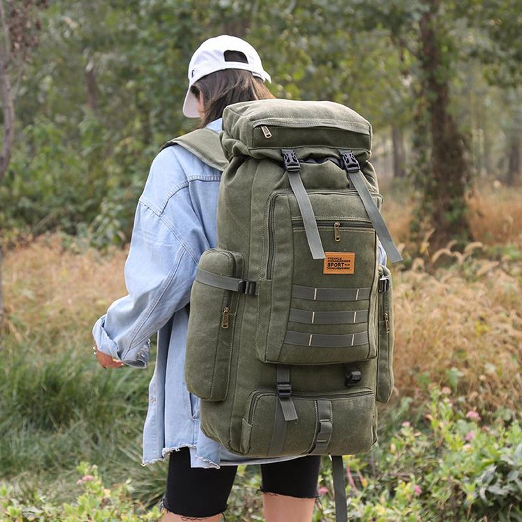 Multifunctional Large Capacity Tactical Travel Backpack