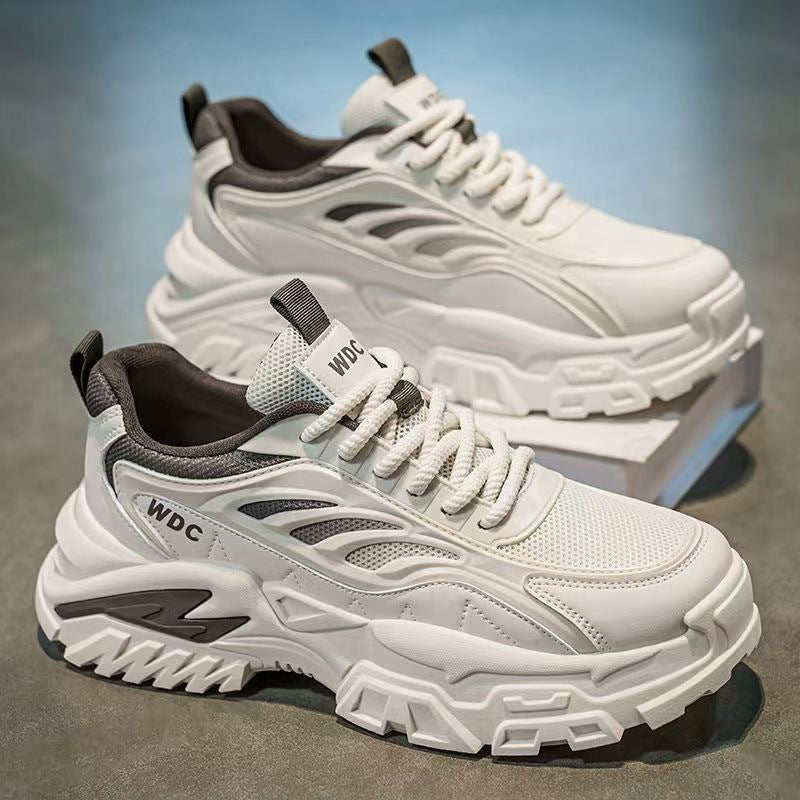 Men's Dad Shoes Thick Sole Casual Running Sneakers Sports Shoes