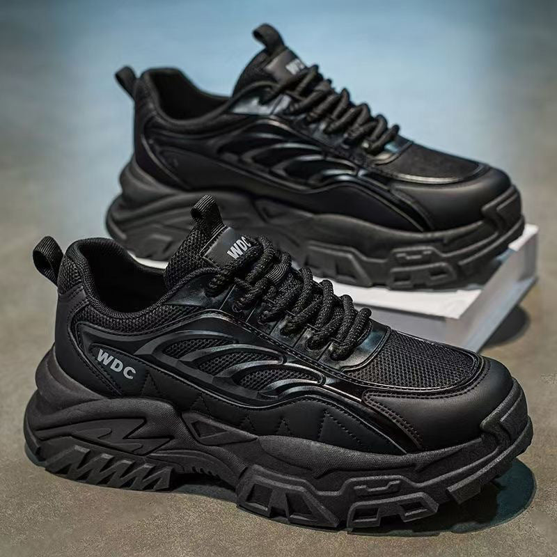 Men's Dad Shoes Thick Sole Casual Running Sneakers Sports Shoes