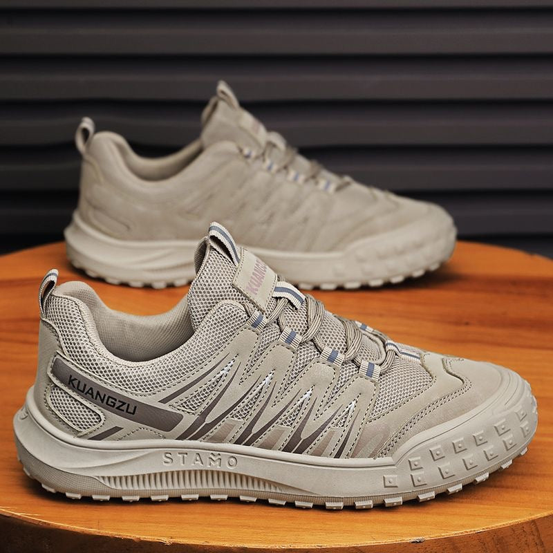 Men's Breathable Labor Protection Shoes Non-Slip Work Sneakers