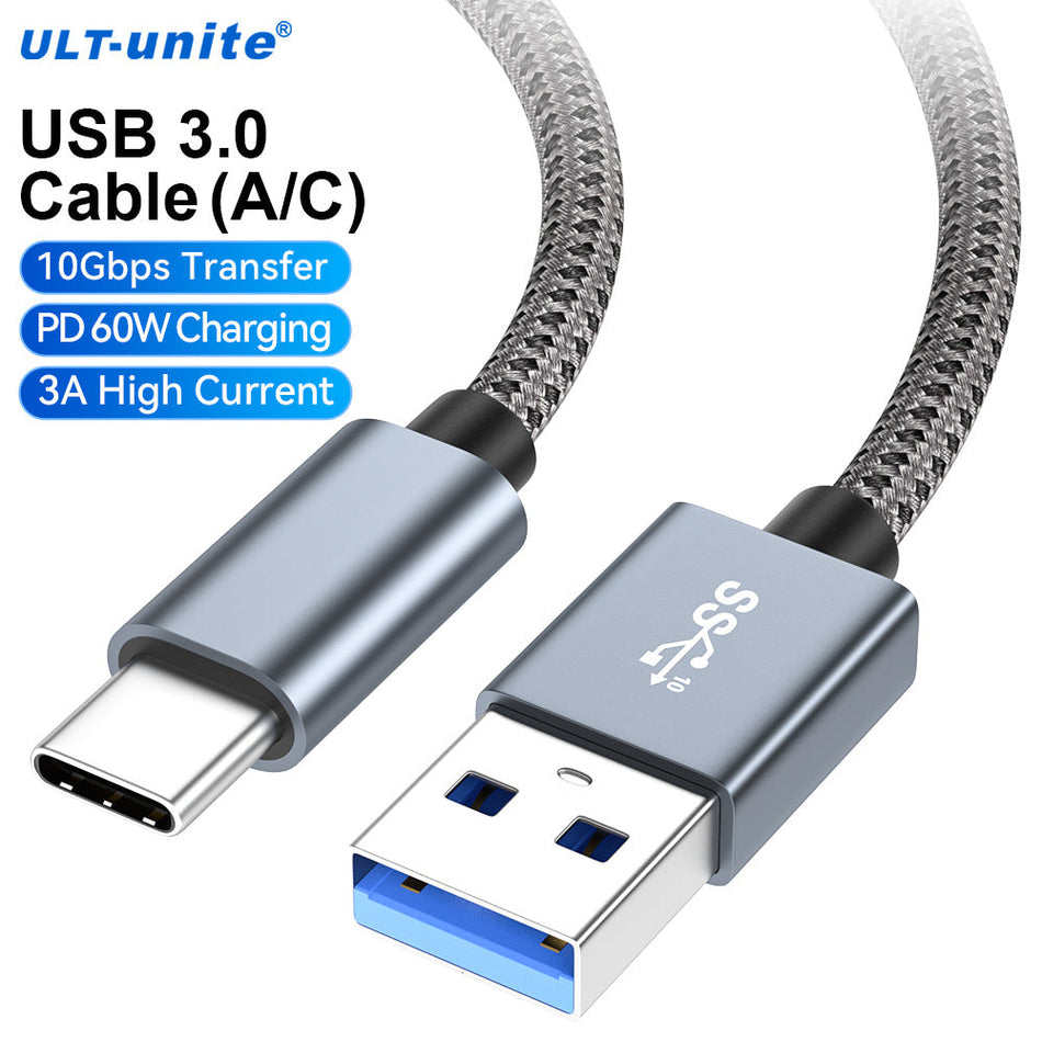 ULT-unite USB 3.0 to Type-C 10Gbps Braided Cable