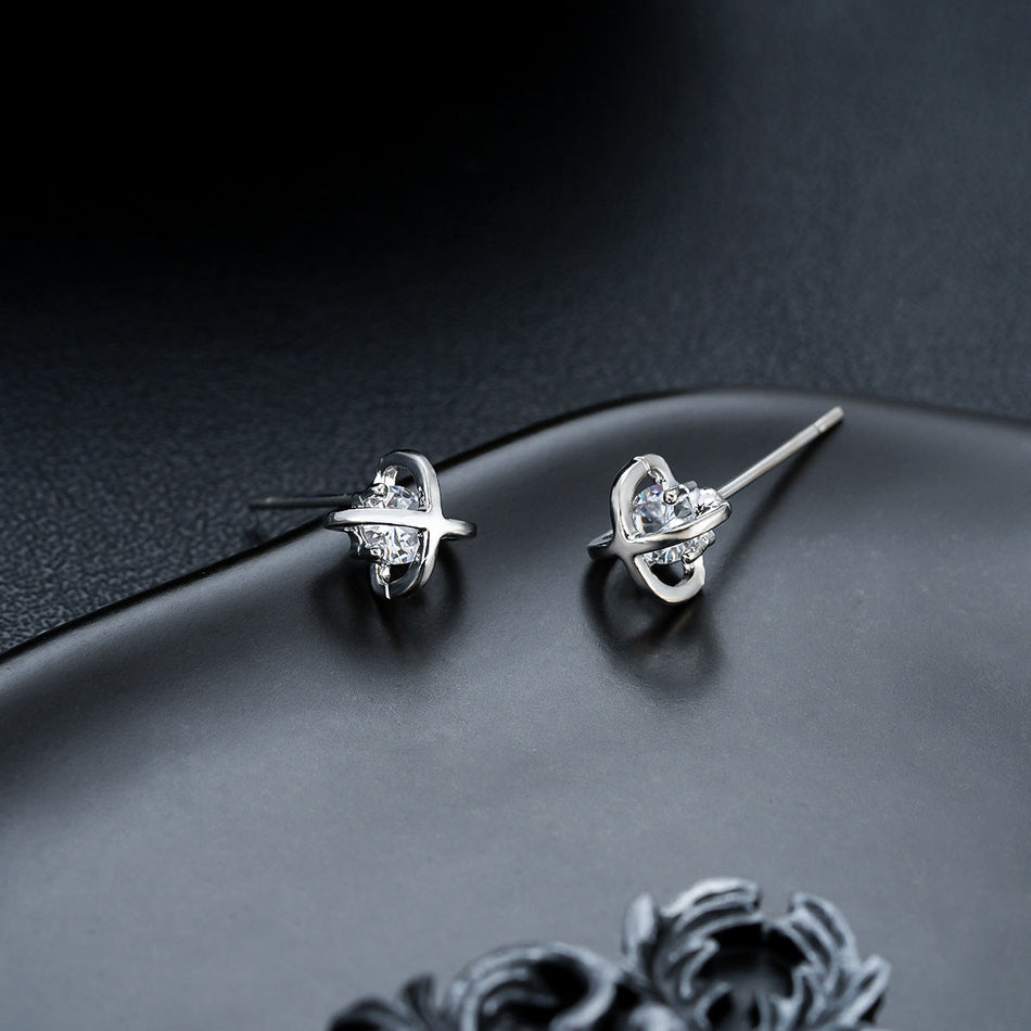 Star Earrings Unisex Cool Design Light Luxury Jewelry