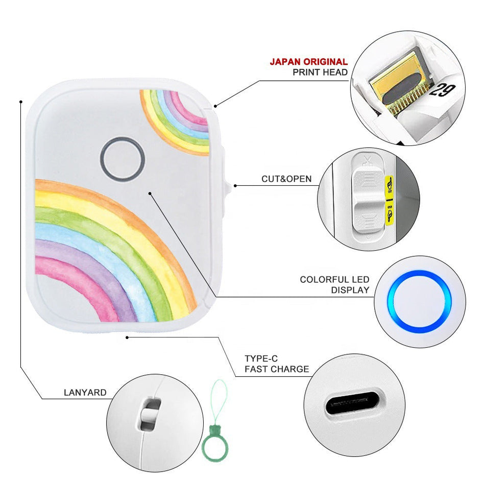 P12 Portable Mini Thermal Label Maker
