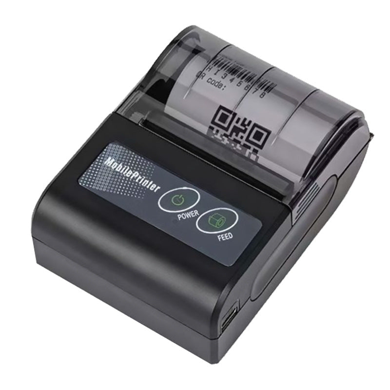 Portable 58mm Wireless Bluetooth Thermal Receipt Printer