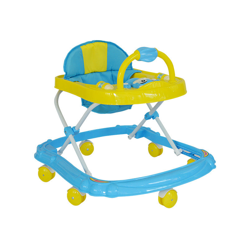 Interactive Musical Baby Walker with Lights and Anti-Tip