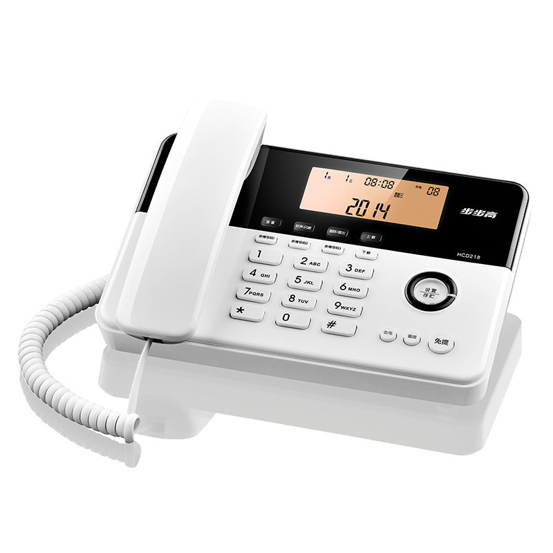 BBK Corded Landline Phone Large Screen Night Light