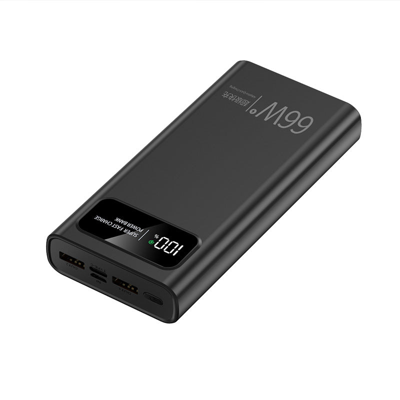 120W 66W Fast Charging Power Bank 20000mAh Portable