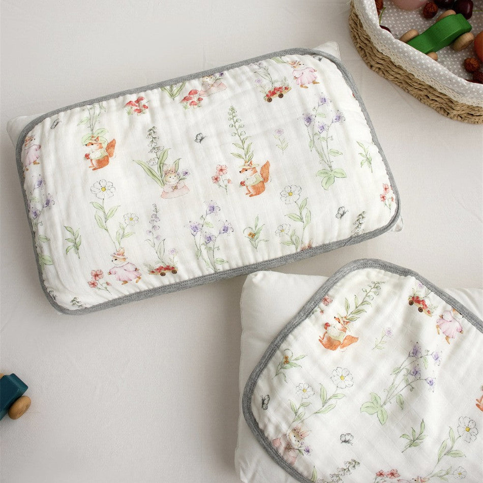 8-Layer Class A Organic Bamboo Cotton Ultra-Thin Baby Flat