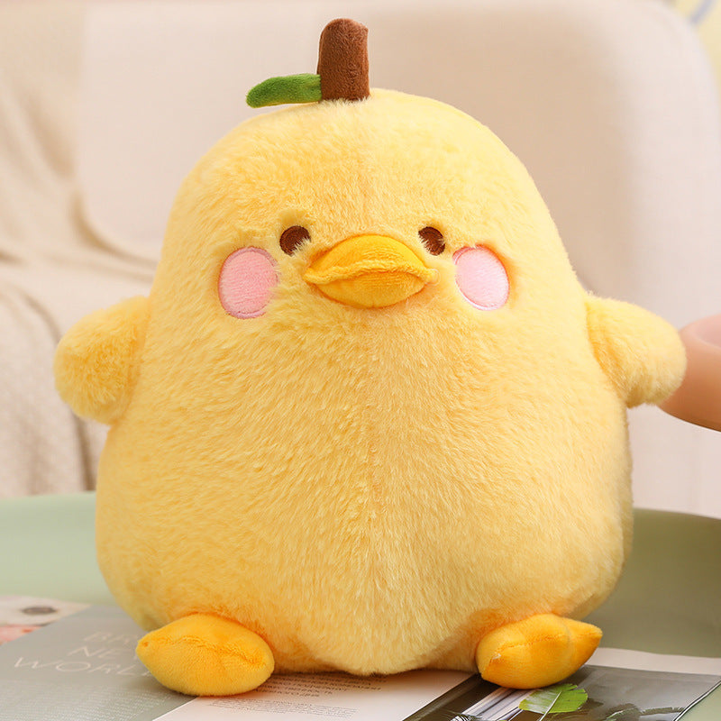 Duck Pear Plush Pillow and Animal Cushion