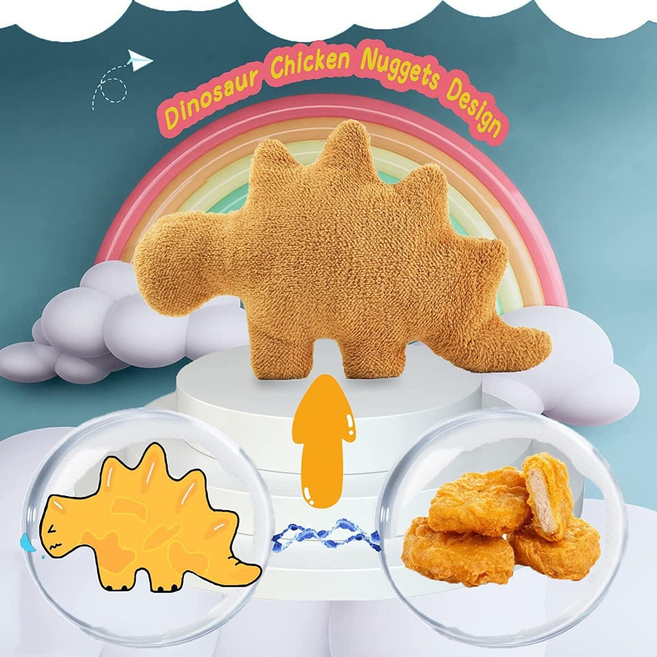 47cm Dino Chicken Nugget Plush Pillow