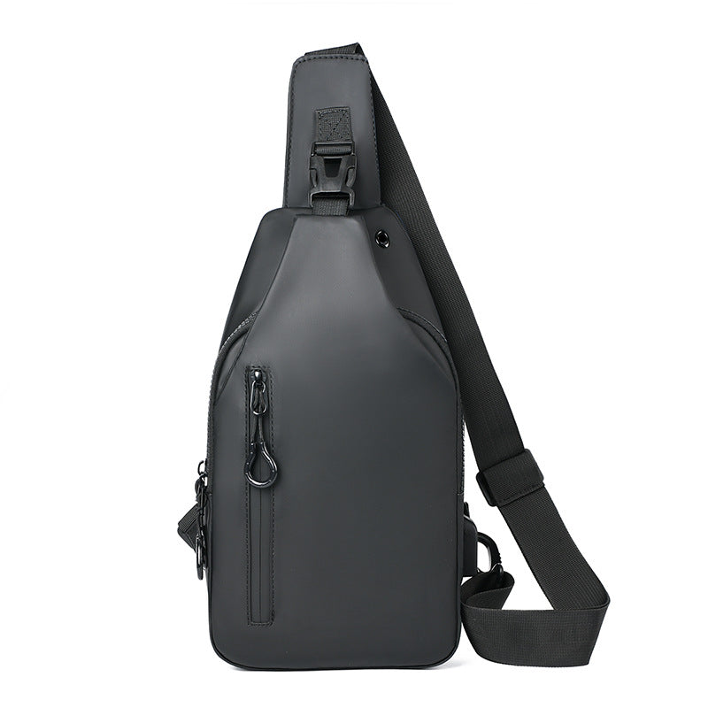 Unisex Casual Sports Crossbody Chest Bag with Waist Strap
