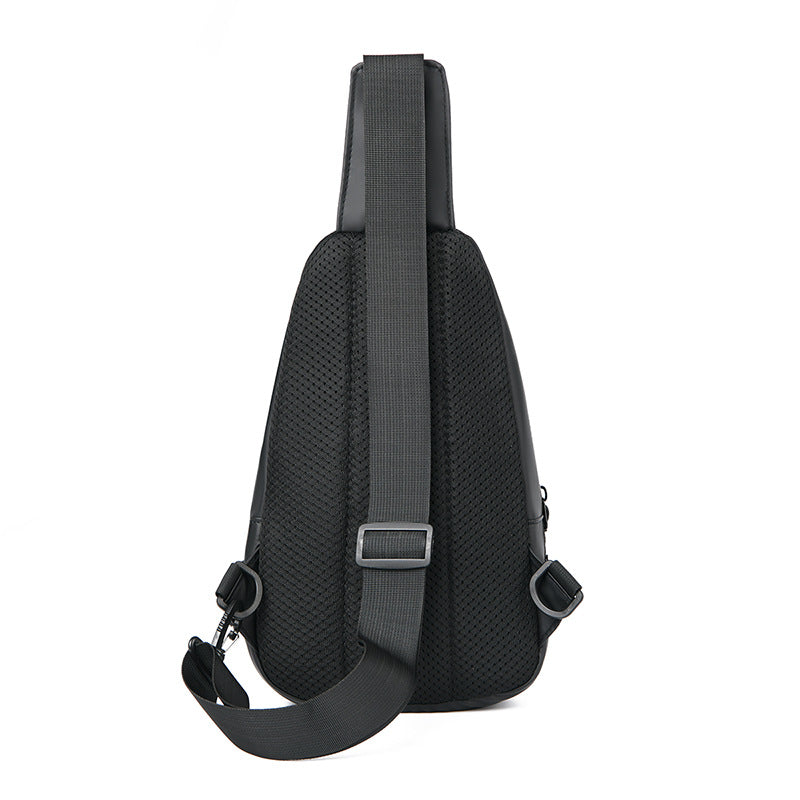 Unisex Casual Sports Crossbody Chest Bag with Waist Strap