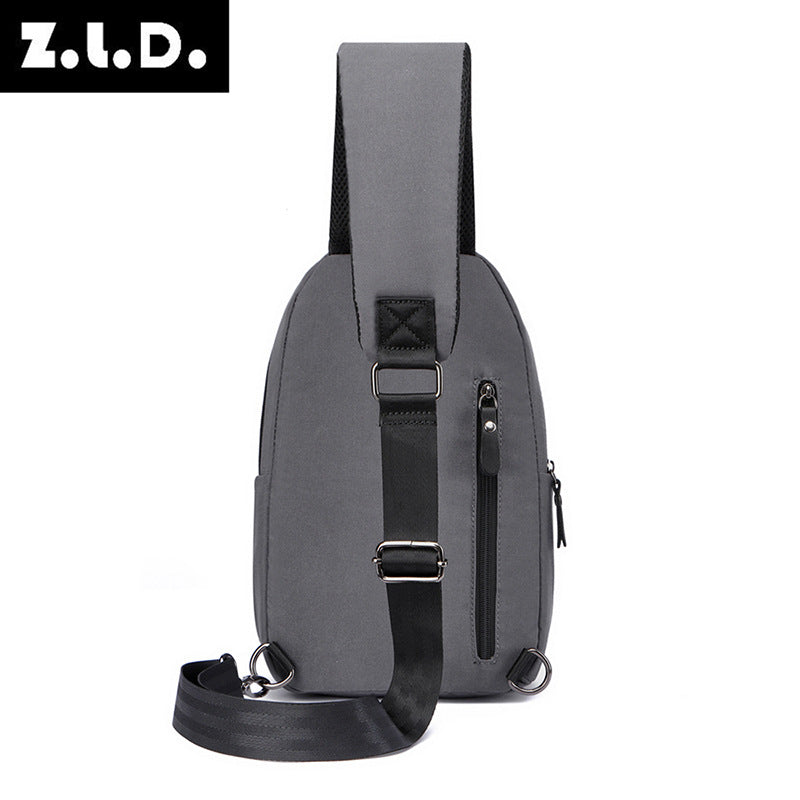 Waterproof Men's Crossbody Chest Bag for Outdoor Everyday Use