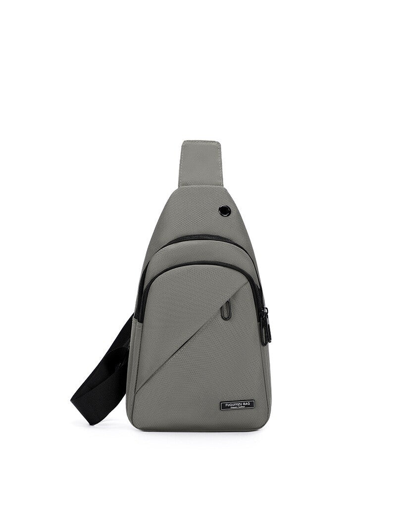 Men's Waterproof Crossbody Chest Messenger Bag for Everyday Use