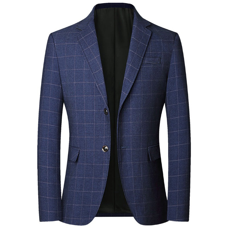 Men's Business Casual Single-Breasted Suit Jacket