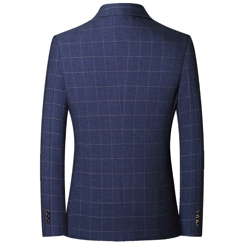 Men's Business Casual Single-Breasted Suit Jacket