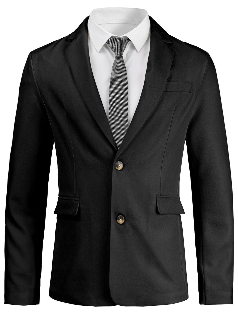 Men's Wrinkle-Resistant Business Casual Suit Jacket