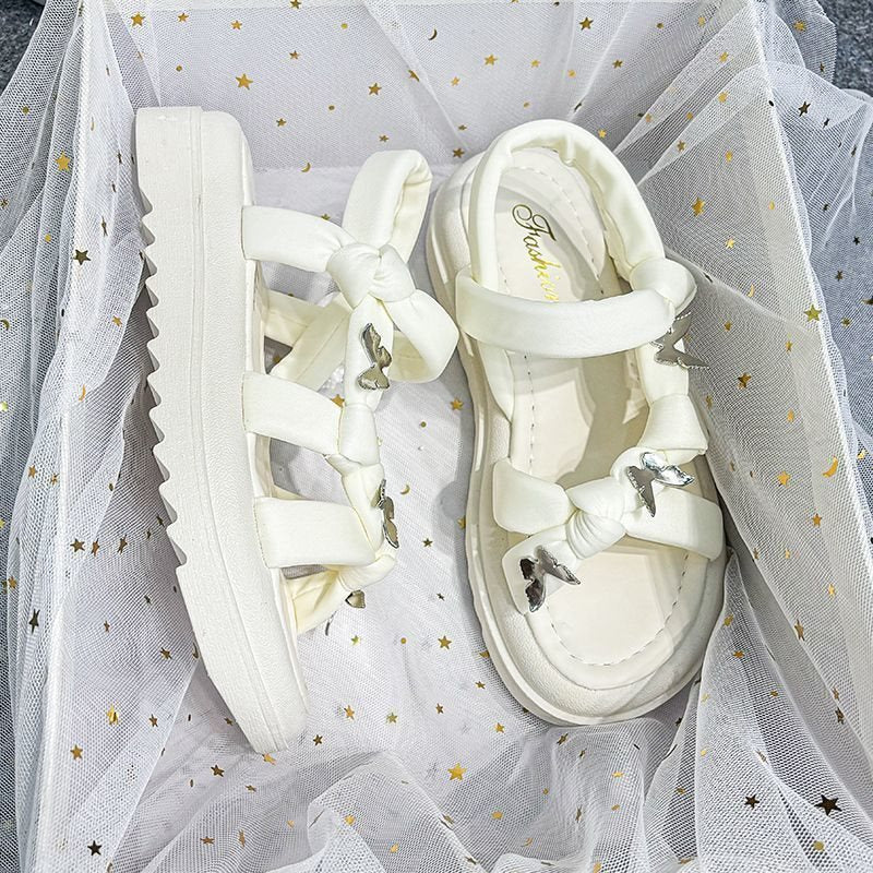 Women's Butterfly Platform Roman Summer Sandals