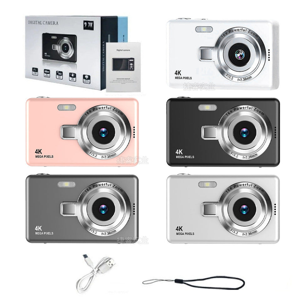 Mini CCD Digital Camera 16X Zoom HD Photography Camera