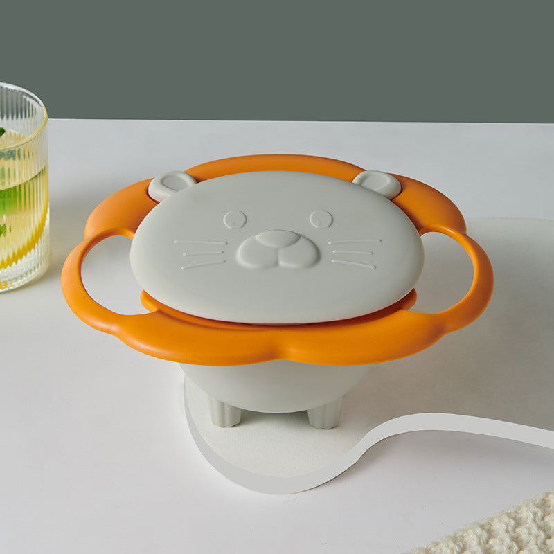 360-Degree Rotating Anti-Spill UFO Baby Bowl