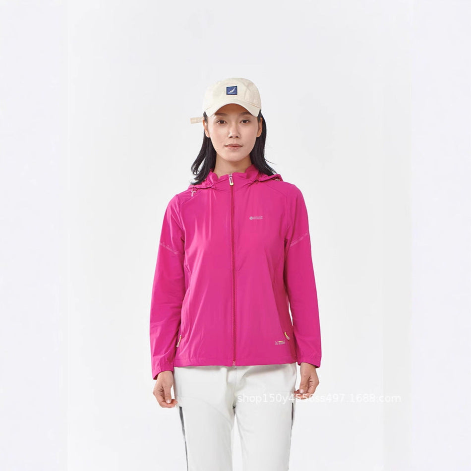 Women's Hooded Ice Silk UV Protection Lightweight Jacket
