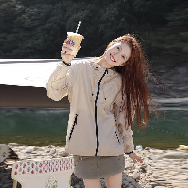 Women's Lightweight Outdoor UV Protection Sports Jacket