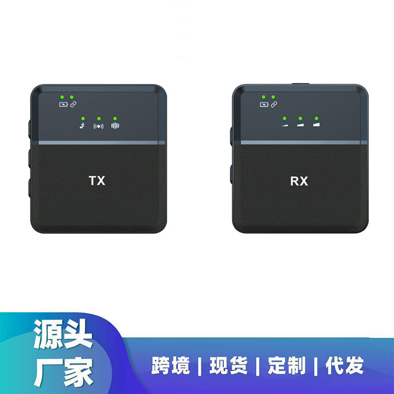 SX8 Wireless Lavalier Microphone Dual Recording Noise Reduction