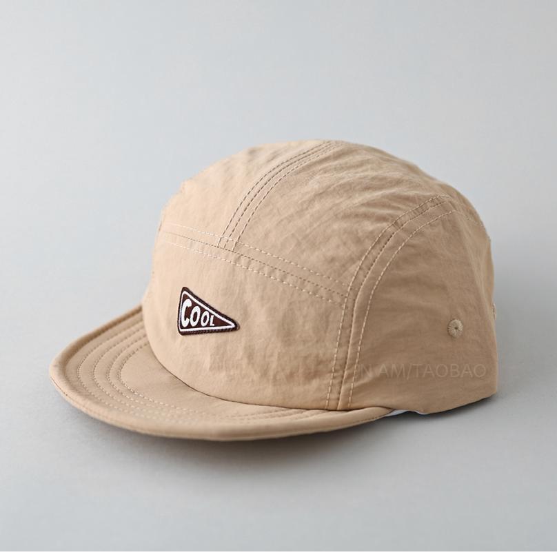 Japanese Style Short Brim Five Panel Quick-Dry Baseball Cap
