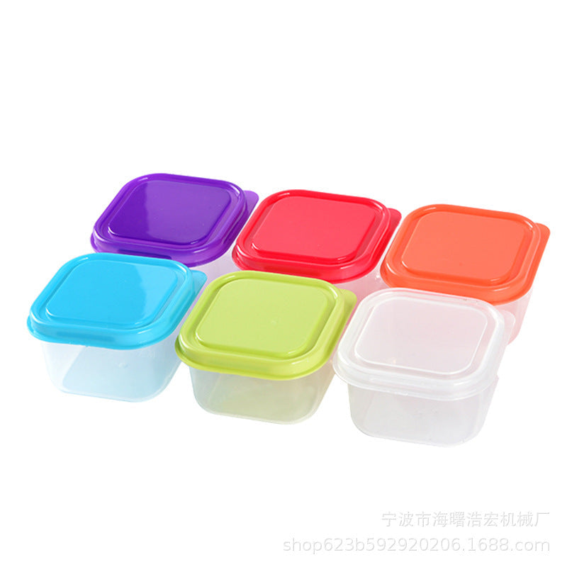 8Pc-Baby Food Supplement Storage Box, Microwave-Safe PP