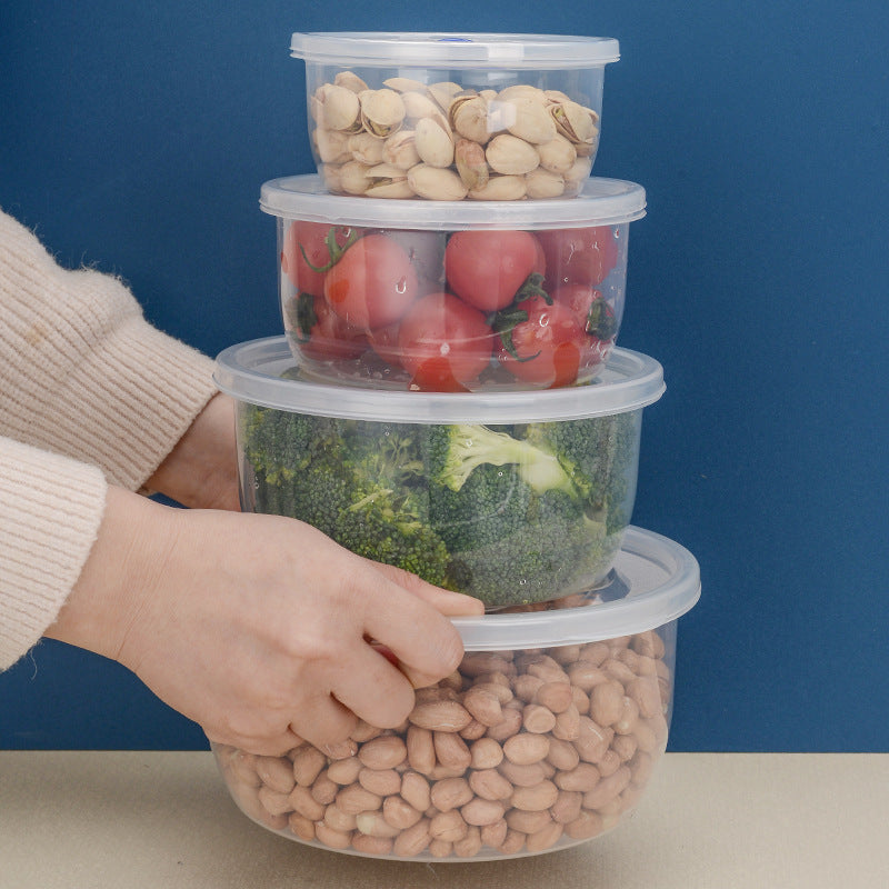 Food-Grade Sealed Storage Box Set, Square and Round