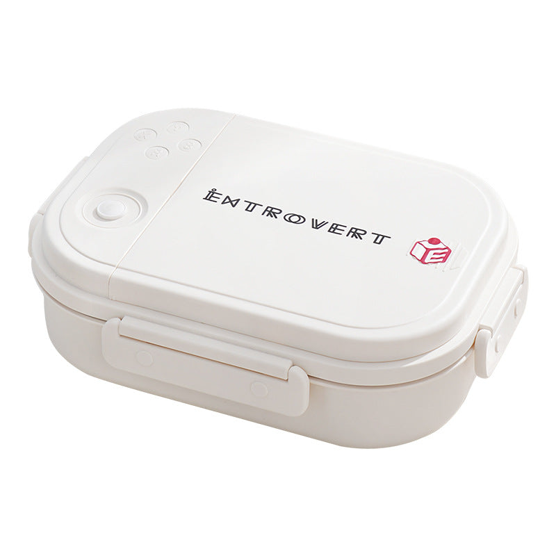 304 Stainless Steel Insulated Bento Box, Four Compartments