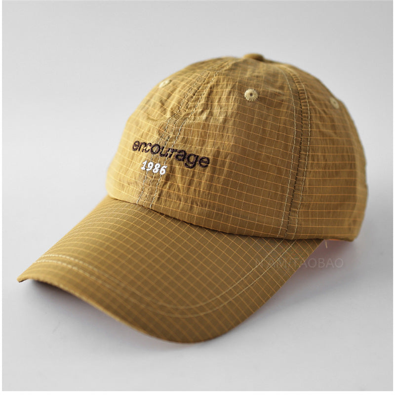 Thin Soft Top Quick-Dry Baseball Cap for Men