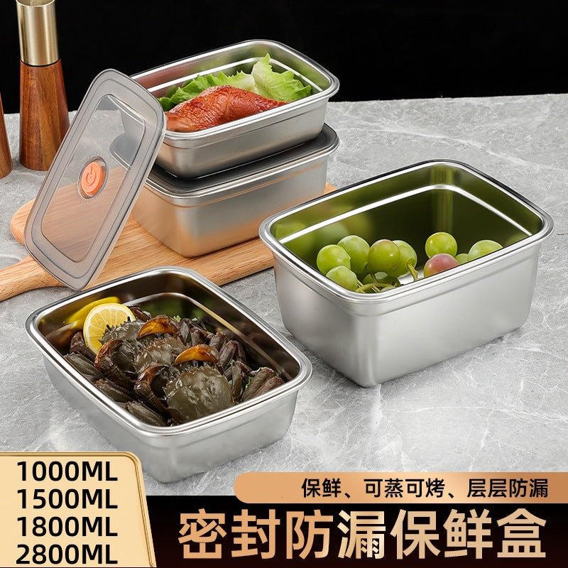 Non-Magnetic Stainless Steel Sealed Storage Container
