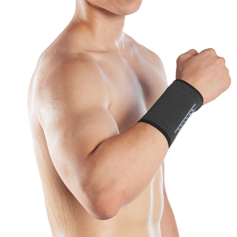 Knitted Sweat Absorbent Sports Wrist Guard for Basketball