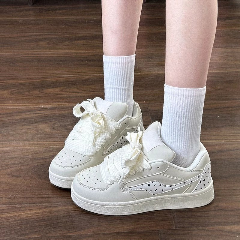 Women's Platform Casual Sneakers with Chunky Sole Design