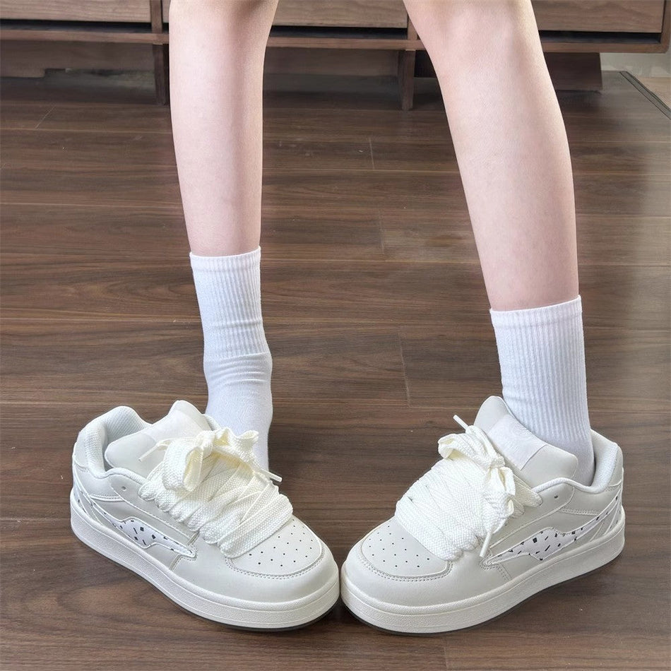 Women's Platform Casual Sneakers with Chunky Sole Design