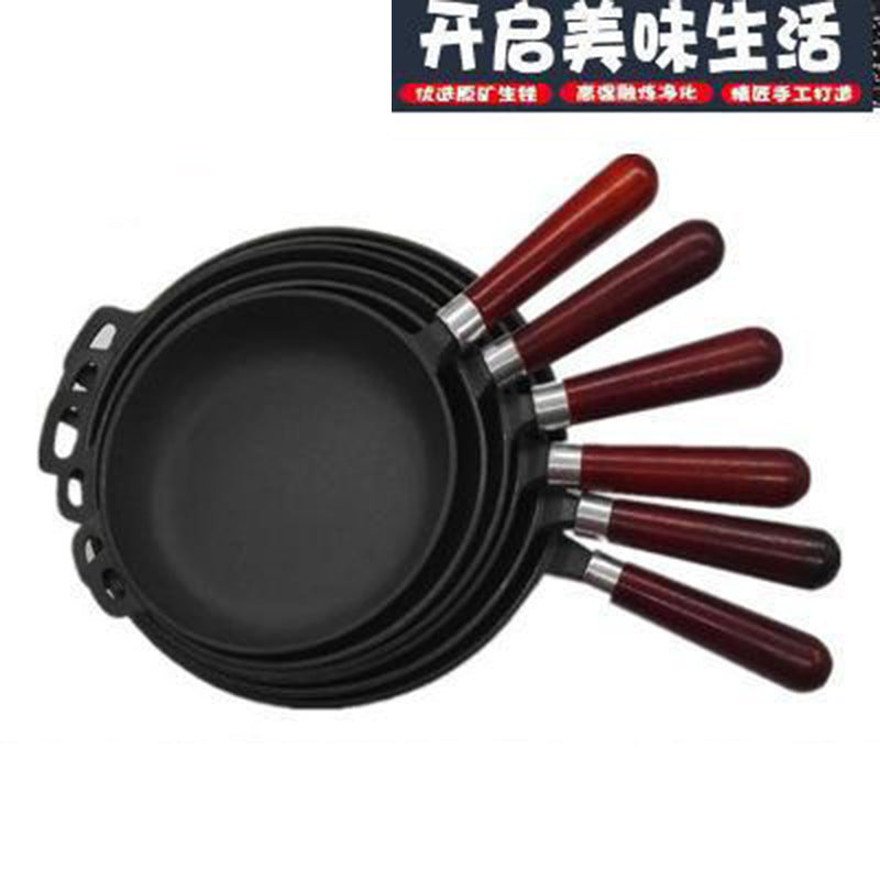 Traditional Cast Iron Russian Pancake Frying Pan
