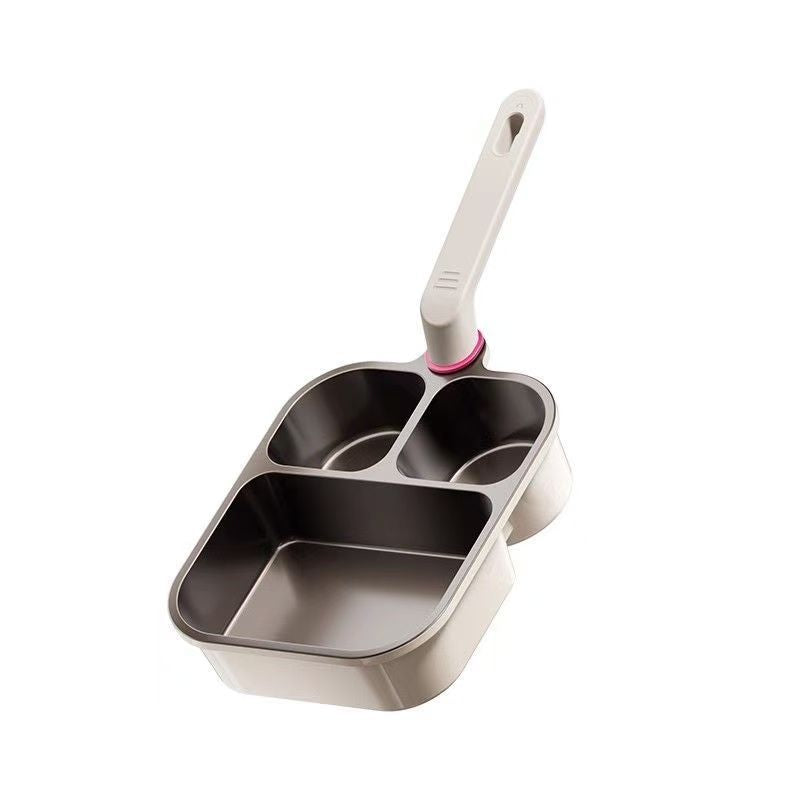Titanium Ceramic Three-in-One Breakfast Frying Pan