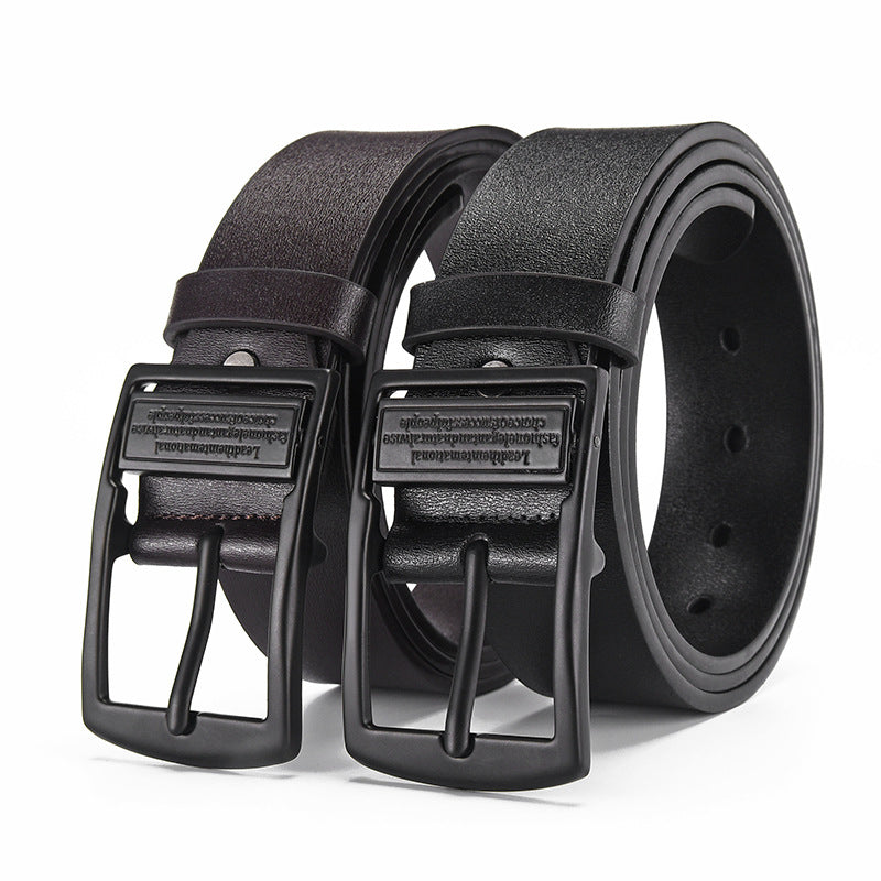 Men's TPU Belt with Alloy Buckle Luxury Casual Style